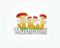 make an modern high quality mushroom logo design
