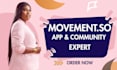 setup your movement so app community and online course