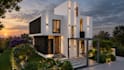 design modern exterior realistic 3d rendering