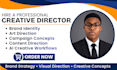be your creative director and brand strategist