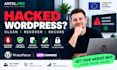 clean and secure your hacked wordpress website