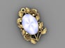 create 3d jewelry modeling and realistic 3d rendering