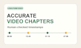 create youtube chapters timestamps and podcast show notes