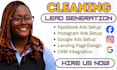 cleaning lead, cleaning facebook ads, video ads, google ads