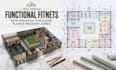 create a fitness center design functional space planning