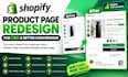 redesign shopify product page for cro product page redesign for conversion rate