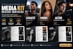 design athlete media kit, model press kit, actor electronic press kit