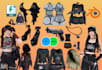 custom vrchat outfit vrchat clothing, accessories, props, weapon for your avatar