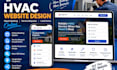 squarespace hvac website design repair booking service request lead forms online