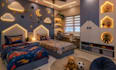 kids bedroom interior design and architectural 3d rendering