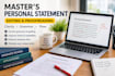 edit your masters personal statement for clarity and grammar