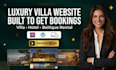 design a luxury villa wordpress website with direct booking
