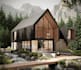 architectural 3d rendering, tiny house, cabin visualization, 3d exterior design