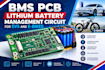 design bms pcb, lithium battery management circuit for evs and e bikes