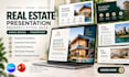design real estate presentation property pitch deck canva design powerpoint