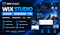 design wix studio redesign wix studio website fix breakpoint issues bug fixes