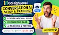 setup and train gohighlevel conversation ai with knowledge base ghl ai chatbot