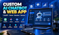 build a custom ai chatbot or ai powered web app