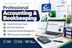 be your professional accountant and bookkeeper