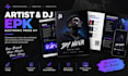 create electronic press kit epk artist epk dj epk digital press kit epk maker