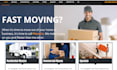build squarespace moving company website relocation service website