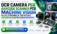 ocr camera pcb, barcode scanner pcb and machine vision electronics devices
