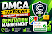 prepare dmca takedown notices for copyright infringement