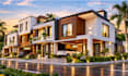create realistic 3d house exterior rendering and architectural visualization