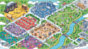 design a vector event map, festival site map, venue layout