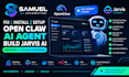 fix install setup open claw ai agent build jarvis ai assistant custom dashboard