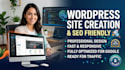 create a professional, custom built website