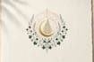 do botanical, mystic, logo illustration