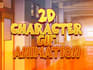create 2d character GIF animation