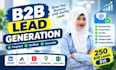 do targeted b2b lead generation with a verified email list