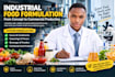develop commercial food products, formulations and production processes