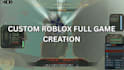 create a complete roblox game with scripting and systems