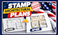 architectural structural plan mep drawing house plan adu garage USA city permit