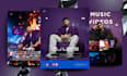 design a clickable dj epk, electronic press kit, artist epk