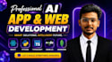 do ai website development as full stack web developer