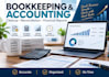 do bookkeeping, bank reconciliation and financial reporting