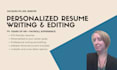 write and edit your professional resume