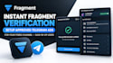 do instantly fragment verification, verify fragment successful in 30min
