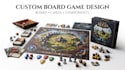 design a custom board game card game and tabletop game