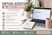 provide professional virtual assistant and data entry services in spanish