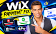 do wix shopping cart error payment failed,wix bank transfer applepay integration