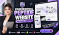 design peptide supplement and nutraceutical website