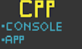 develop c plus plus console applications and cpp games