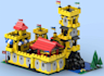 do lego moc set, modular build, lego technic 3d lego design with instructions