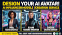 design ai avatar or ai influencer model for you