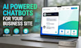 add an ai chatbot to your website using chatgpt